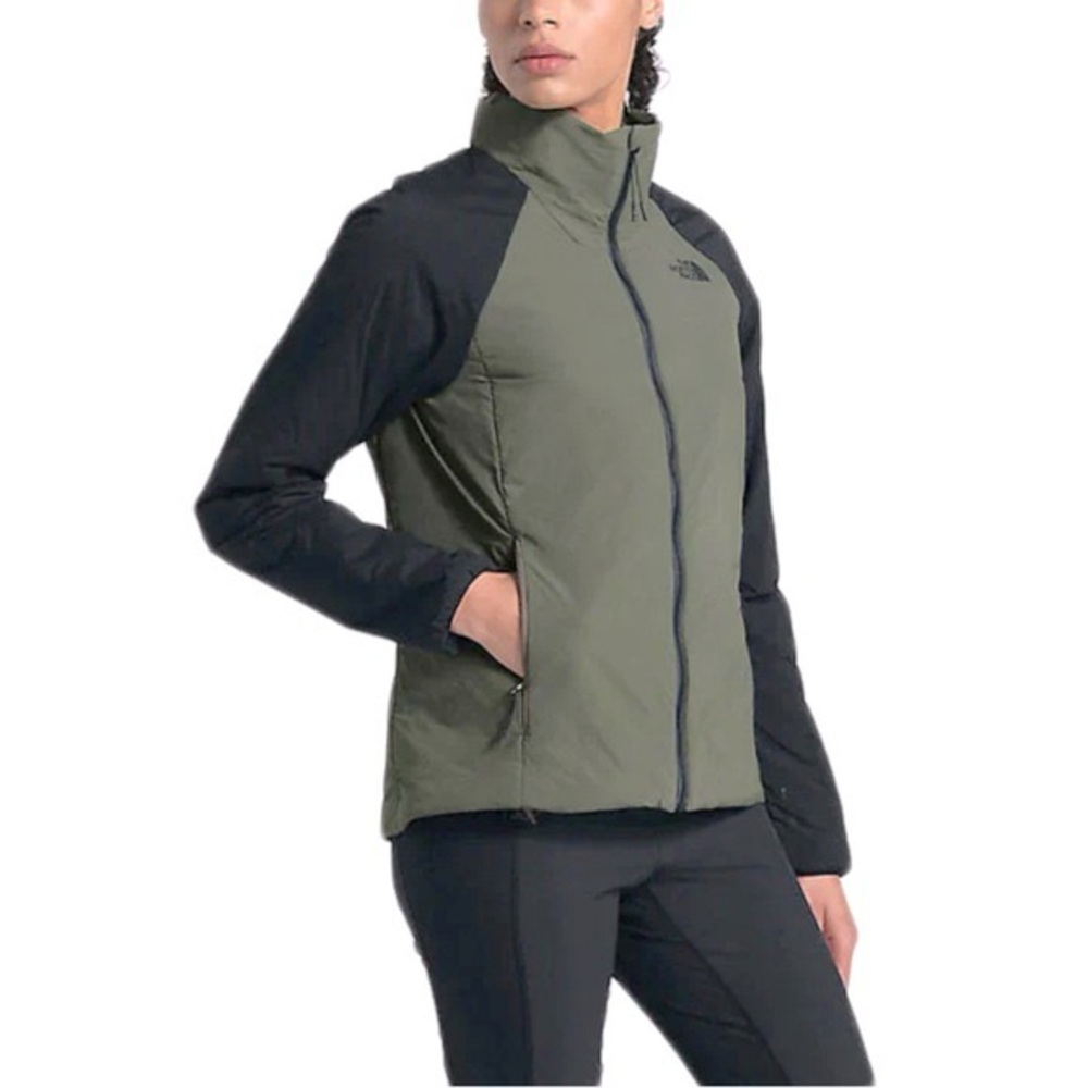 The North Face Women's Two-Tone Insulated Jacket — Olive Green & Black